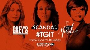 #TGIT Thank God It's Thursday