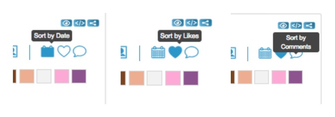 ColorTracking Sort by Likes