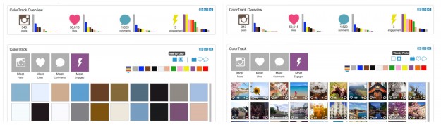 Hashtracking ColorTracking Toggle View
