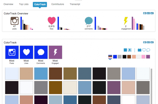 Hashtracking ColorTracking